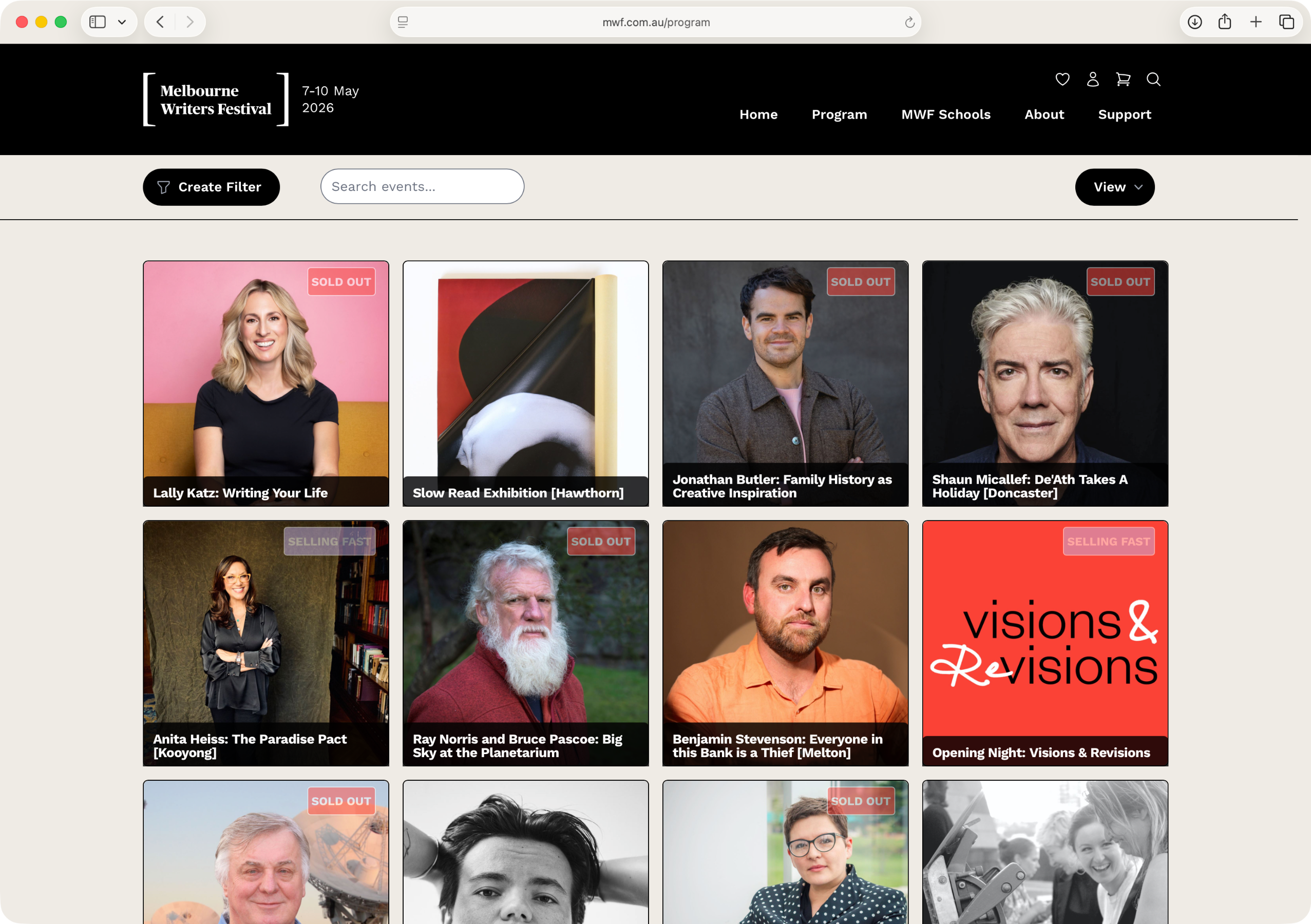 Melbourne Writers Festival 2026